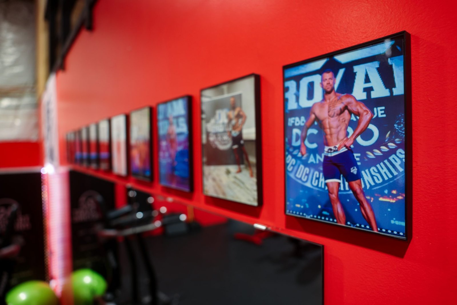 Athlete wall of fame